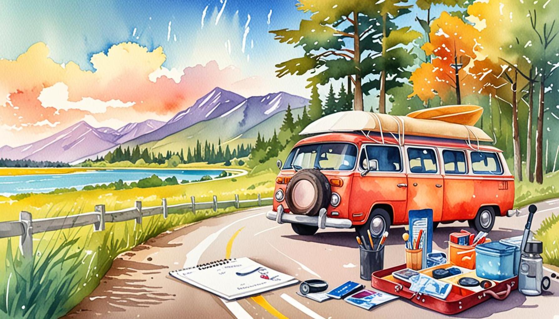 How to Create a Budget Travel Itinerary for a Cross-Country Road Trip