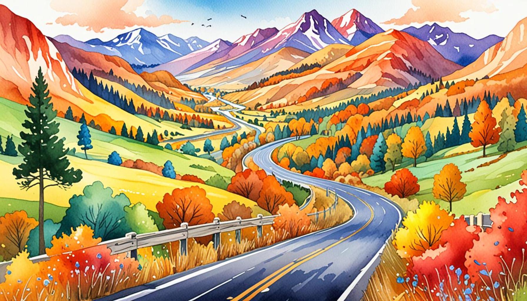 Scenic Routes to Enjoy the Seasons of the Year: Colors and Landscapes Along the Way