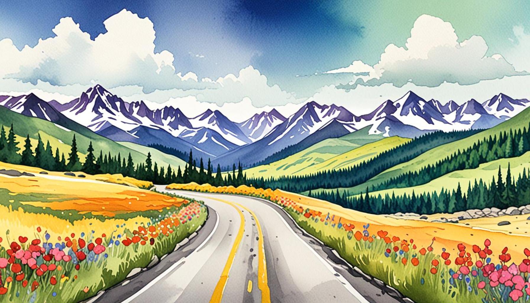 Mountain Paths: Exploring the Roads that Cut Through the Peaks of the USA