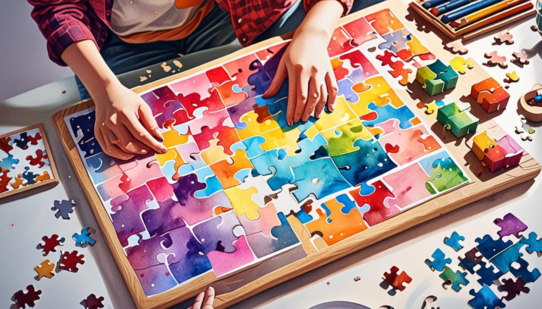 Visualization and Memory Techniques Using Puzzles